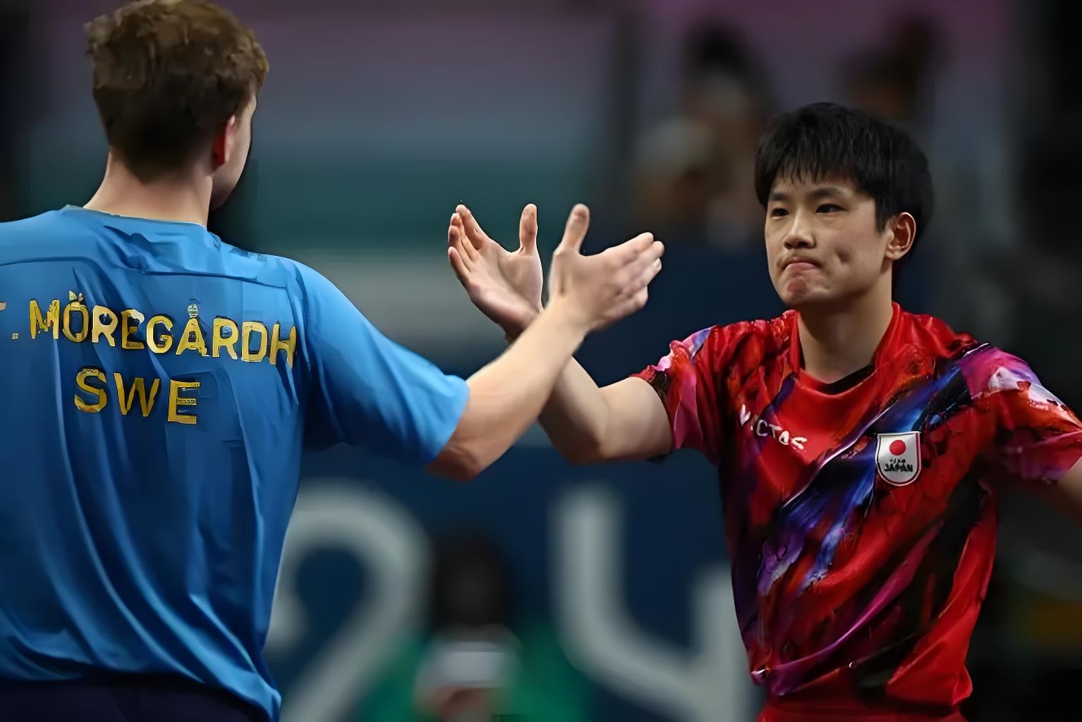 奥地利乒乓球队横扫德国乒乓球队，张本智和制霸全场的简单介绍